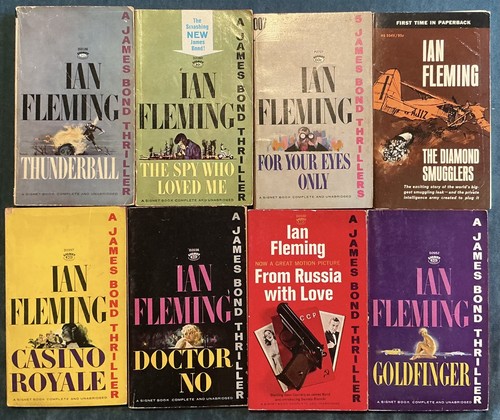 Ian flemming books 7 james - books:,