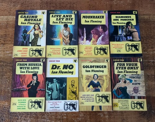 James bond 007 - 8, vintage